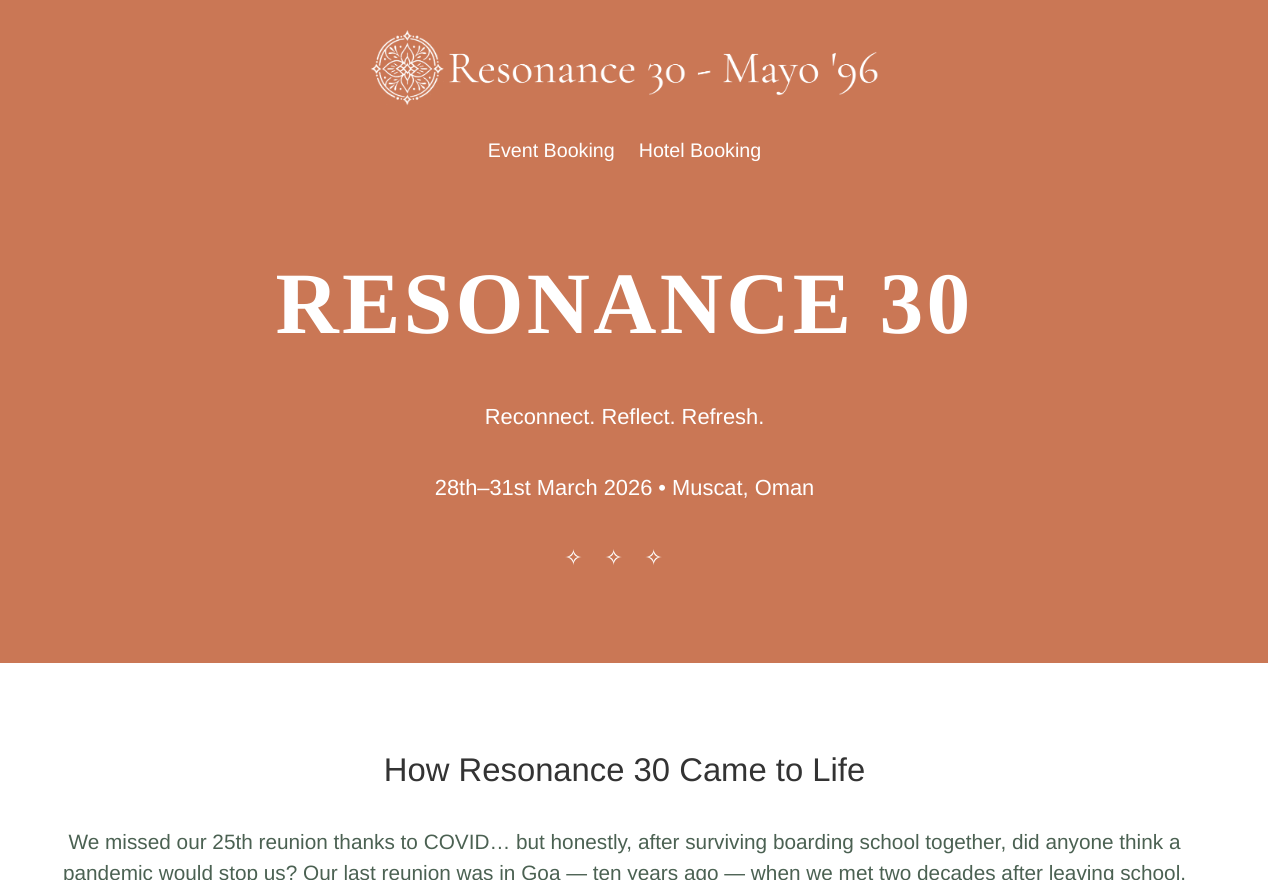 resonance30 Resonance30 Homepage